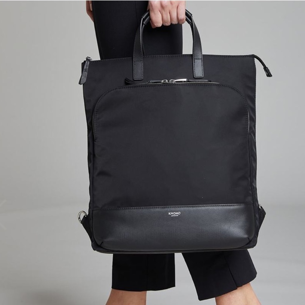 NWT Knomo Harewood convertible laptop tote black